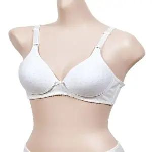 [하프클럽/]하트 패턴 노와이어 주니어 A컵 브라 편안한 브래지어 어린이용