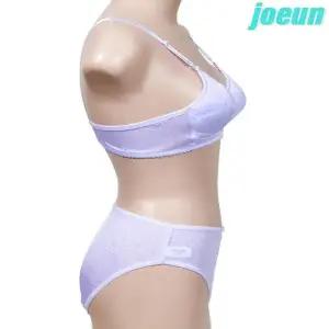 [하프클럽/]주니어 하트패턴 속옷 2단계 브라 팬티 어린이 디자인