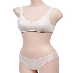 [하프클럽/]고양이 도트 패턴 주니어 스포츠 브라 1단계 어린이