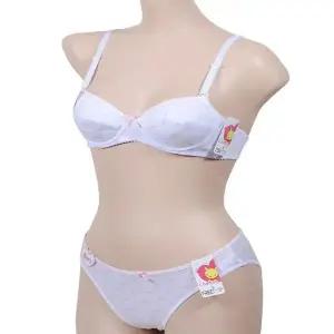 [하프클럽/]구름패턴 주니어 브라팬티 단계별 풀컵 어린이 속옷