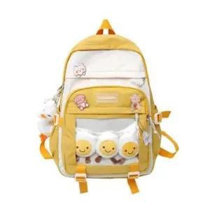 에그삼총사 책가방 유치원 10대 학생가방 캐쥬얼 백팩 WB6246C