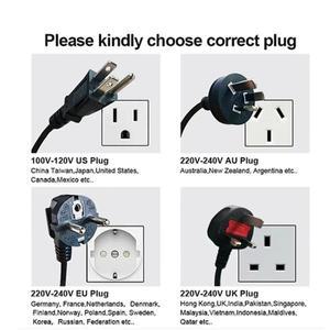 디지털 시간 초음파 세척기 쥬얼리 목걸이 안경 브러시 800ml 35W