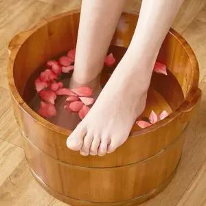 히노끼 족욕기 족욕통 카페 발욕조 족탕기 마사지 편백나무