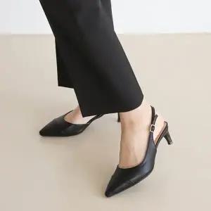 펌프스힐 여성구두 펌프스 키높이 베이직 미들힐