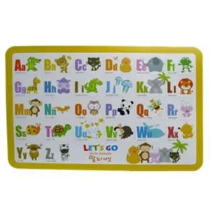 루비앤모던 양면 알파벳 식탁매트 1개 테이블커버+패드+러너