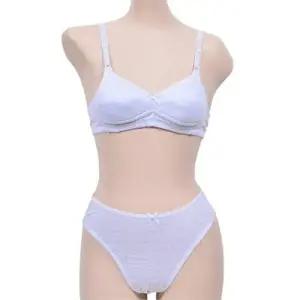 쟈가드 주니어 노와이어 A컵 브라팬티세트 WFIPU5K