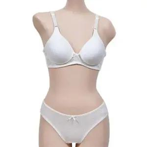 귀여운 패턴 노와이어 주니어 브라팬티세트 WFIPU6I