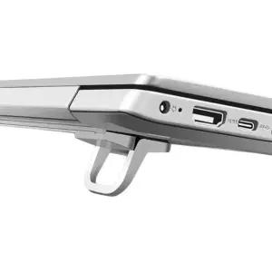 미니 노트북 거치대 접착식 논슬립 받침대 실버