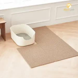 [카라즈펫] 볼록이 모래매트 특대형 고양이 사막화 방지 매트