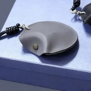 목걸이 가죽 가방 미니 파우치 차키 포켓 (WFKBLGU)