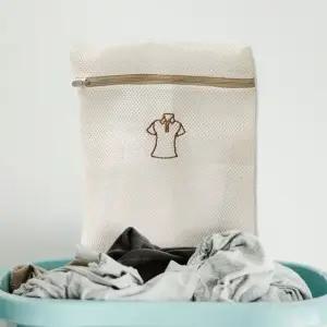 아기 속옷 이중 자수 빨래망 M 세탁망 (WFKBLHQ)