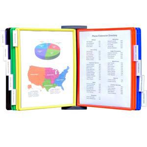 간편한 포켓과 장착 나사가 있는 얼티밋 오피스 어저다뷰 10포켓 벽 참조 정리함