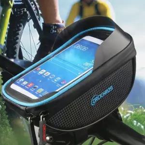 EVA 자전거 방수 스마트폰 핸들바 파우치 탈부착 (WFKBRE8)