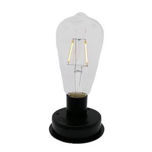 태양광 LED 텅스텐 필라멘트 전구 2800K 자동 조명 센서 울타리 야간 정원 램프 (8.5cm) 1PC