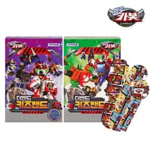 민감피부 어린이상처 헬로카봇 키즈 밴드 혼합형20p 드레싱 재생 비상용품 구급상자