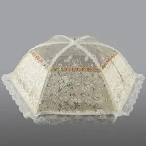 육각 밥상보 식탁용음식덮개 원형식탁보 육각덮개 원형식탁덮개 (WFKBY2S)