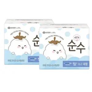 좋은느낌 순수 울트라슬림 날개 대형 16Px2팩