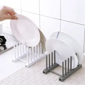 고퀄리티   그레이 보관 접시꽂이 6구 조리 주방 싱크대