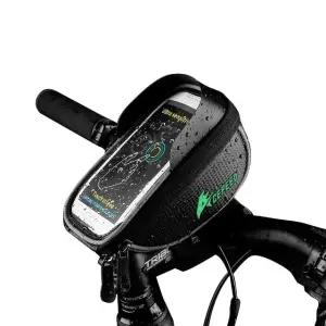 자전거핸들거치대 가방 핸드폰거치가방 자전거휴대폰보관 거치백 (WFKC5HC)