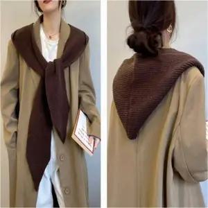 니트 후드숄 보온 레이어드 5컬러 후드머플러 겨울 여자