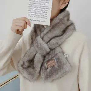 여성 목도리 퍼머플러 연말스타일 FW 루프 부드러운