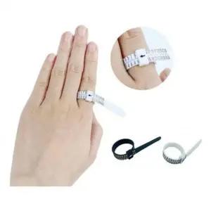 [하프클럽/]호수 반지 추천 측정기 2p 꾸안꾸 손가락 줄자 링게이