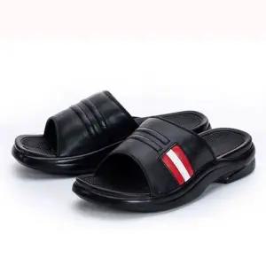 [하프클럽/]남성슬리퍼 나인어클락 사무 슬리퍼 브랜드 블랙 남성 실 용