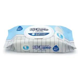 비데 물티슈 화장실용 물티슈 휴대용 티슈 60매 물티슈 비데물티슈