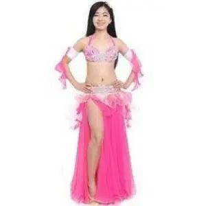 [하프클럽/]BCSET10003 고전 벨세트 우아 유아동 타이트 밸리댄스복 여아 봄 테