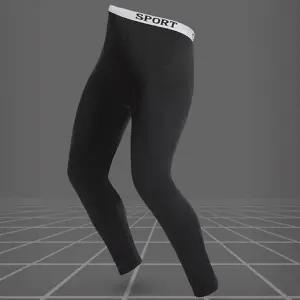 겨울 데일리 남자 포근한 기모타이즈 슬림핏 9부 기모레깅스