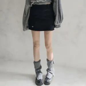 [하프클럽/]여성 골지 지퍼 겨울 방한 발목토시 레그워머