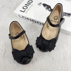 키즈 유광 여아메리제인 리본 아동구두  160만 가능)