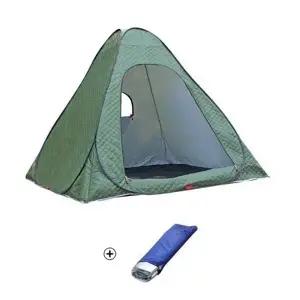 ( )겨울 낚시용 삼각 텐트 매트포함 두꺼운텐트 낚시텐트 겨울 야외캠핑텐트 얼음