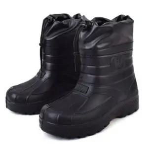 남성 겨울 털 방수 배달 작업화 방한 장화 신발 부츠