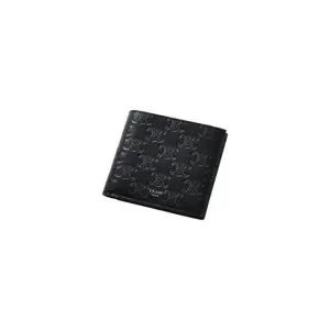 트리옹프 엠보싱 반지갑 블랙 남성 10B653FQB 38SI