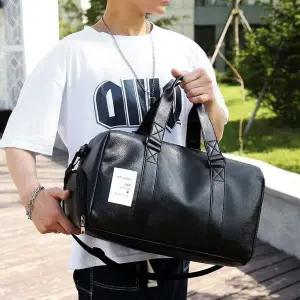 [하프클럽/]편한 인조가죽 보스턴백