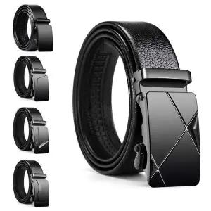 [하프클럽/]남성 자동 벨트 편한 인조가죽