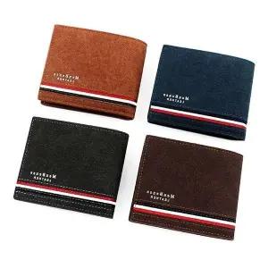 [하프클럽/]배색 캐주얼 반지갑 편한 남성