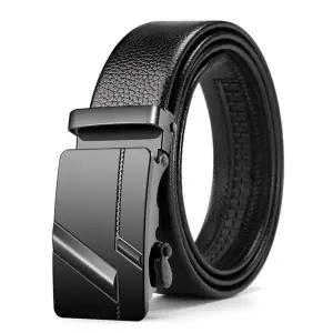 [하프클럽/]남성 기본 정장 회사원 스타일 인조가죽 자동 밸트