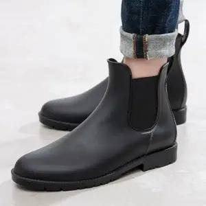 남녀공용 첼시부츠 방수 작업화 레인부츠 겨울용추가