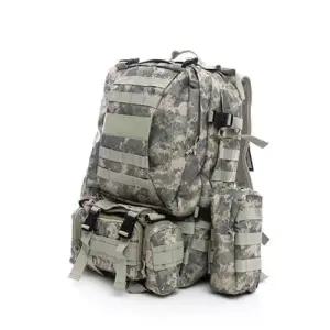 캠핑용 멀티 카모 밀리터리 배낭여행 배낭 가방 WFIQ32V
