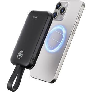 마그네틱 휴대용 충전기 고속 홀더가있는 갖춘 스마트폰 보조베터리 그립을 mA