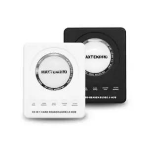 (MAXTEK) 카드리더기 USB 3포트 허브 콤보 (DT-4001 BLACK) USB리 USB소품 USB액세서리USB 악세서리 케이블