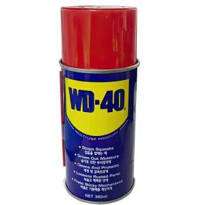 WD 방청윤활제 잡음 녹제거제 청유 360ml 구리스 윤활류 문끼익 부식지 제거 녹지