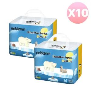 나비잠 기저귀 울트라씬듀얼핏 팬티형 중형 32p X20팩 BNS