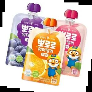 음료 뽀로로 워터젤리 120ml 3종세트 30개