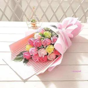 로즈부케 생일 졸업식 꽃다발 핑크ijk793