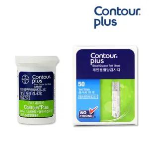 컨투어플러스원 혈당 시험지 1박스 50매 체크지 검사지