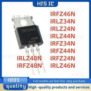 10PCS  IRLZ44N IRFZ34N TO-220  트랜지스터 전자 제품