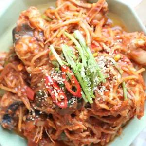 아구찜 세트 야채 소스 포함